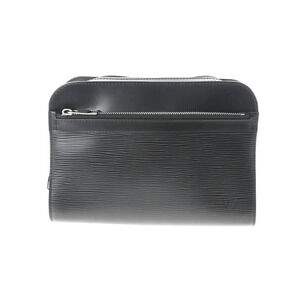 LOUIS VUITTON Epi Oche Black Leather Shoulder Bag